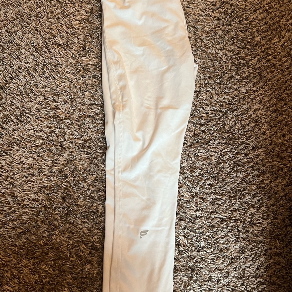 Fabletics White Performance Pants Medium - Picture 2 of 5